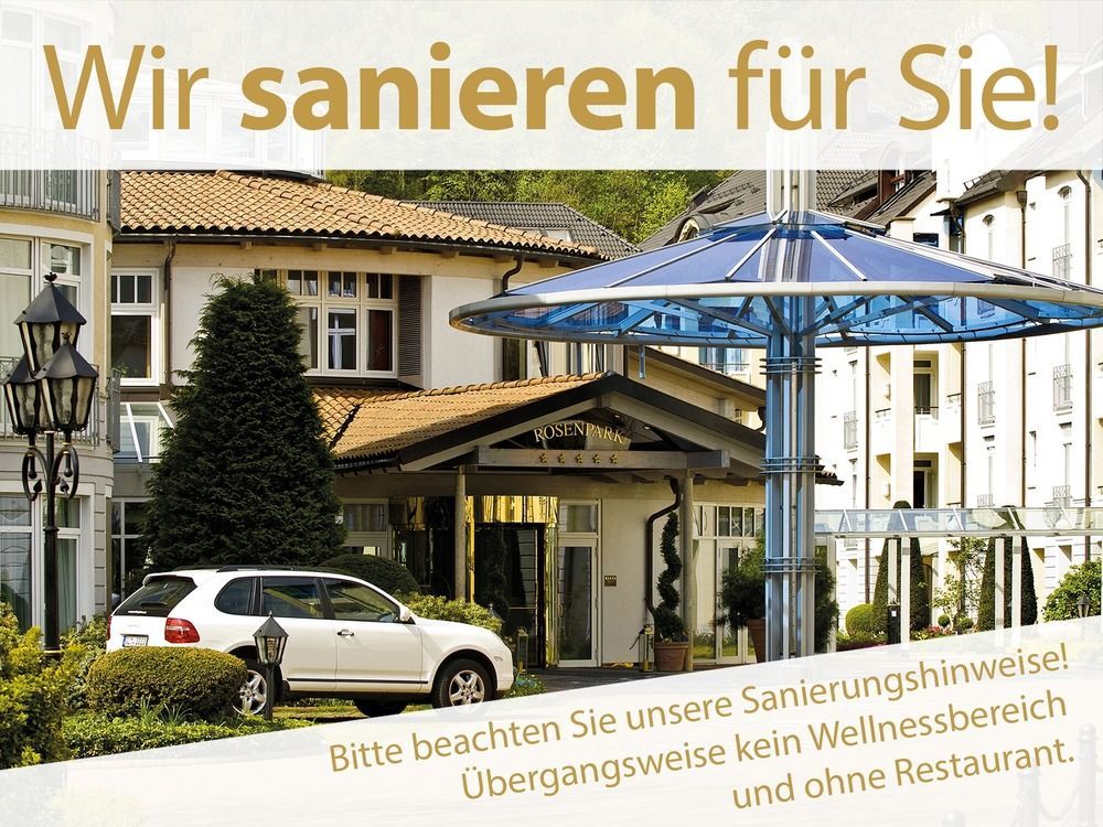 Vila Vita Rosenpark Marburg Exterior foto The entrance of the spa